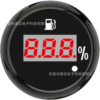 Digital Display oil gauge modified Other vehicle instruments - cx6031b-black-plate-black-cover