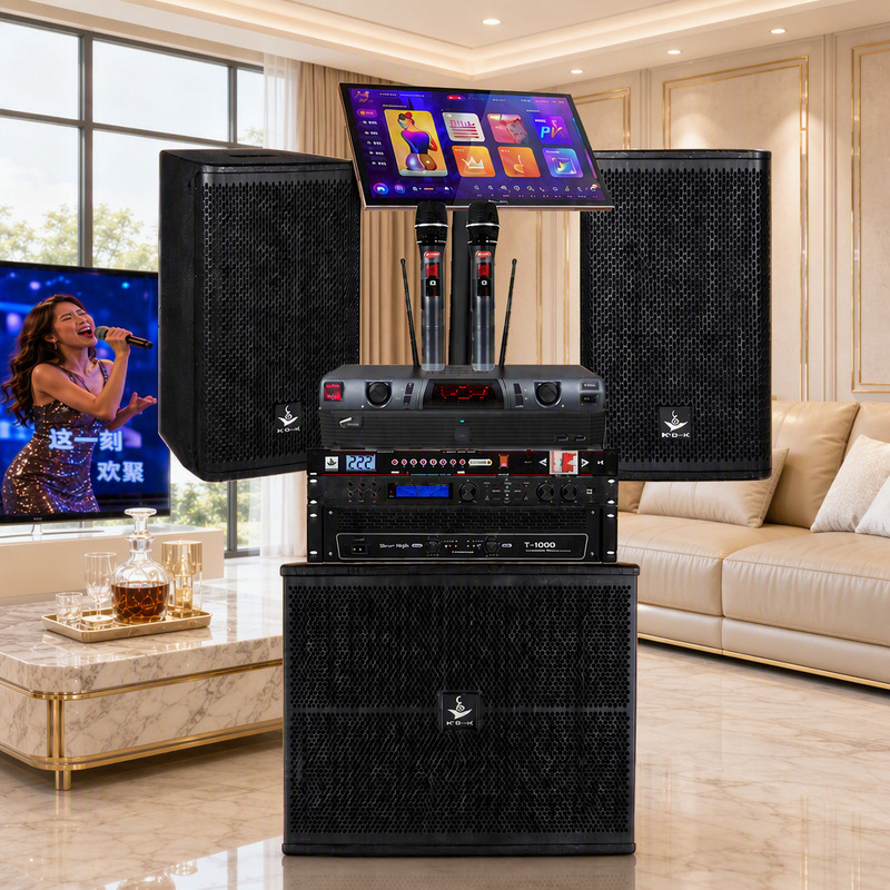 1012Jbl Speaker Professional Speaker System Ok Audio Full Set of Microphones High-End Brand Ktv Audio Equipment Set 1012Jbl Speaker Professional Speaker System Ok Audio Full Set of Microphones High-End Brand Ktv Audio Equipment Set