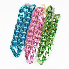 泰迪巴哥惡霸金鍊子寵物法斗項鍊狗狗飾品金鍊子中小型犬項圈飾品