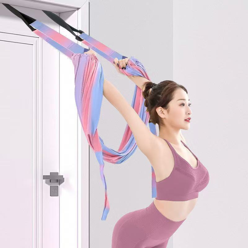 エアリアルヨガスリング、家庭用バックバウンドトレーナー、ヨガロープ、ドア吊り反転装置、ストレッチバンド、テンションバンド|undefined
