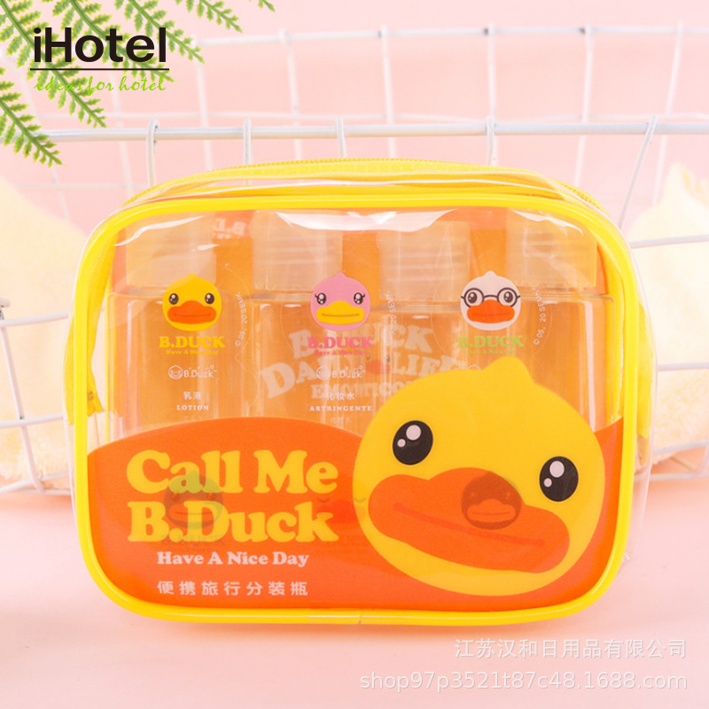 洗护套装洗发水沐浴露小样分装瓶男女出差旅游便携洗漱包小样装