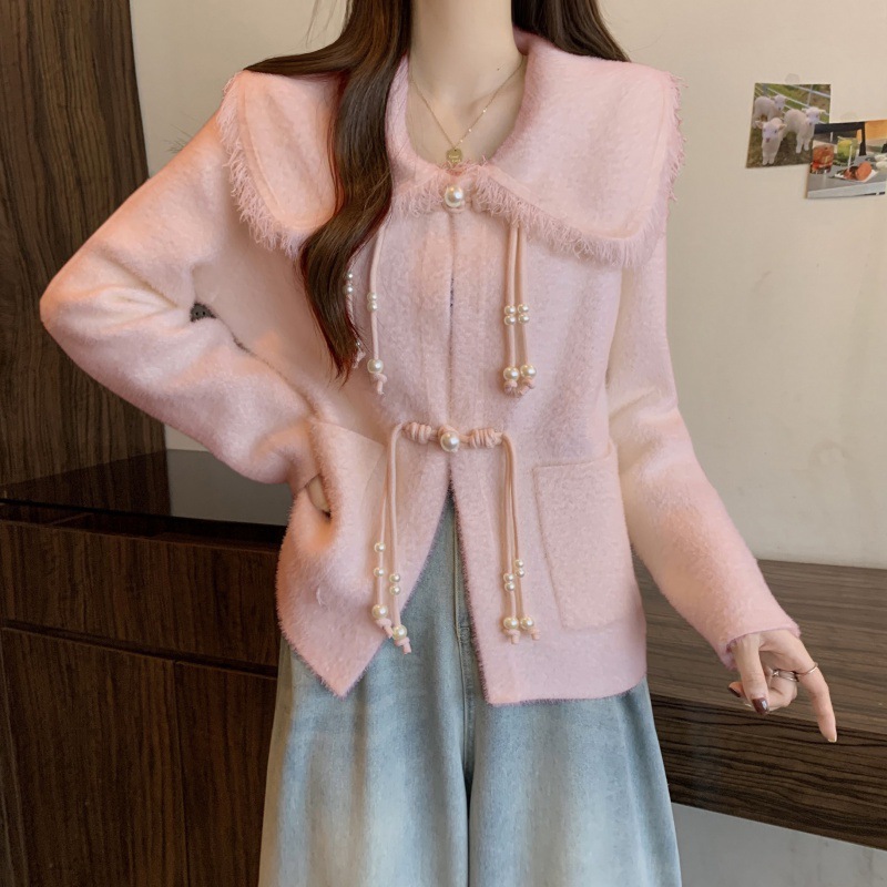 24 invierno Puyuan 2024 otoño y invierno nuevo MM dulce versátil muñeca de reducción de edad collar
