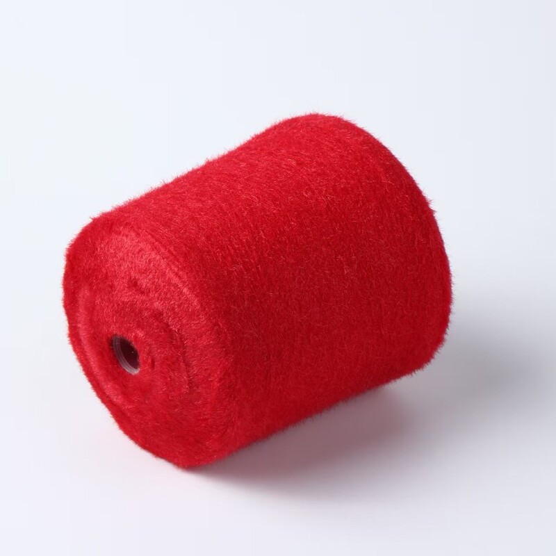 100% Nylon Imitation Mink Fur 1.3 Crystal Non-Shedding Fur Special Yarn