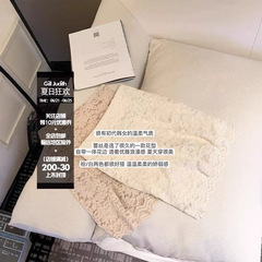 Han Yujia の柔らかい妹の白いレースのヒップカバーショートスカート、女性用、優しくてエレガントな伸縮性のあるパンツ付きスカート