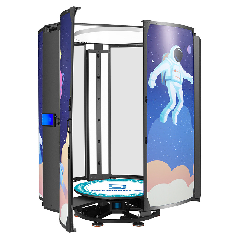 领创三维全彩3D扫描仪封闭式高精度扫描人像三维建模打印真人手办