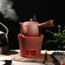 碳爐燒炭爐紅泥爐小火爐風爐橄欖炭木炭功夫煮茶器家用燒水煮茶爐