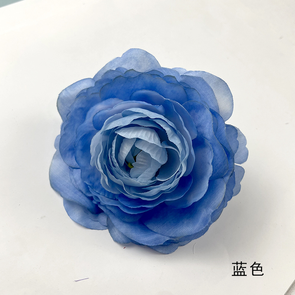 파란색