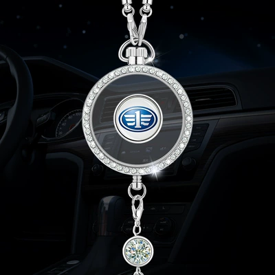 Car hanging — and Car Interior Decorations for Women - faw-pentium-zhou-drill-dripping-glue-pendant-with-a-bottle-of-sea-perfume