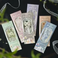 Томатный соус девочка PET, наклейки для сумок, кружево, серия Promenade, набор из 20 шт. 6 видов