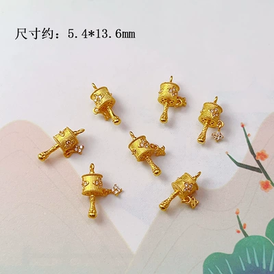 Accessories Pendant Bracelet Charm DIY — Zərgərlik ara hissələri - four-leaf-clover-rotary-cylinder