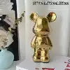.28cm electroplated gold-care bear (can save money).