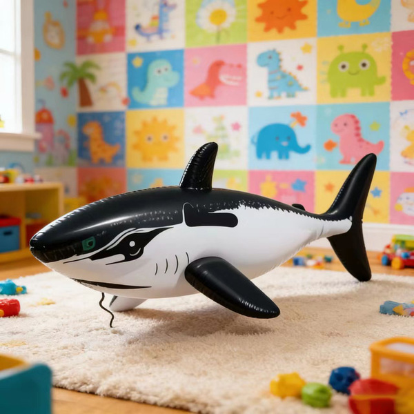 inflatable water shark PVC