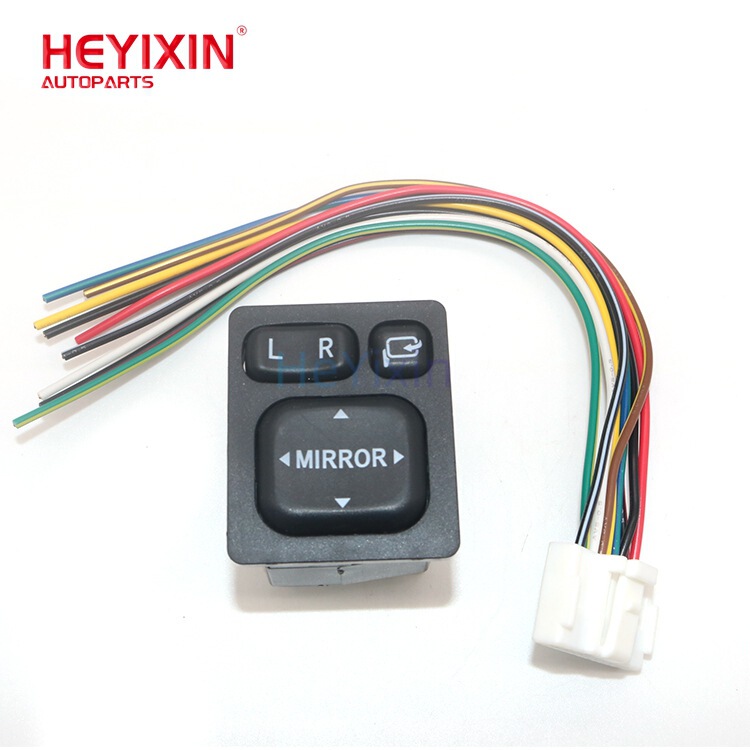 84872-52040 Exterior Rearview Mirror Switch Assembly with Plug Set Suitable for Toyota Cars 84870-06110 84872-52040 Exterior Rearview Mirror Switch Assembly with Plug Set Suitable for Toyota Cars 84870-06110