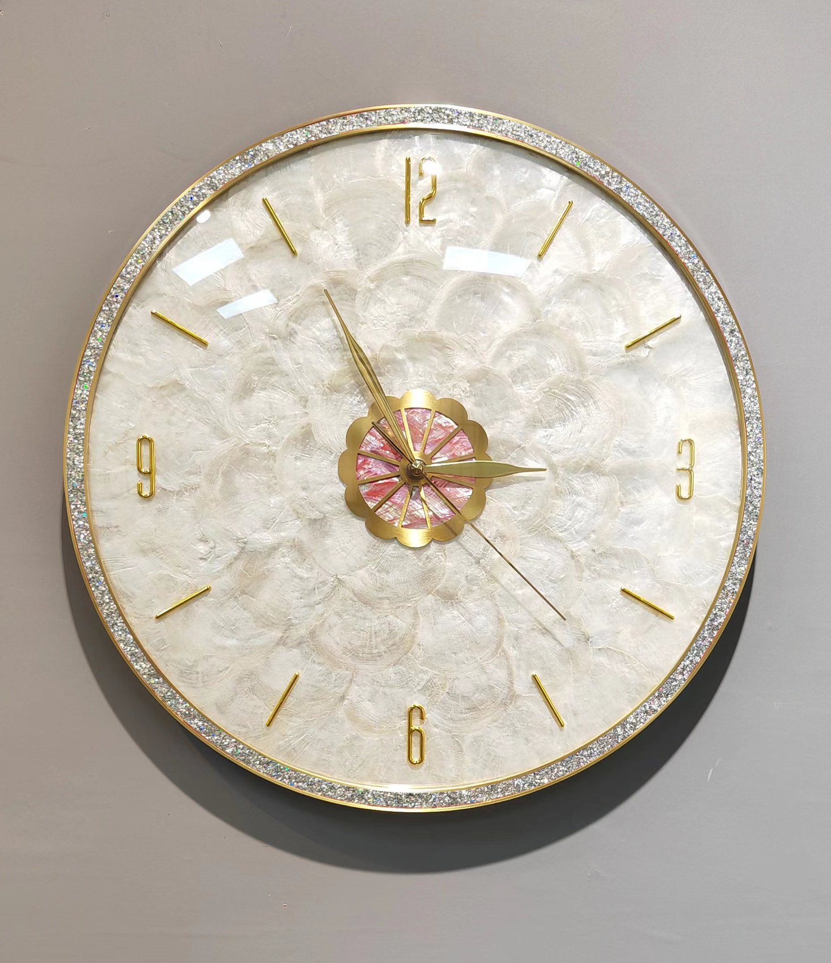 83026白扇贝间红贝+钻石框