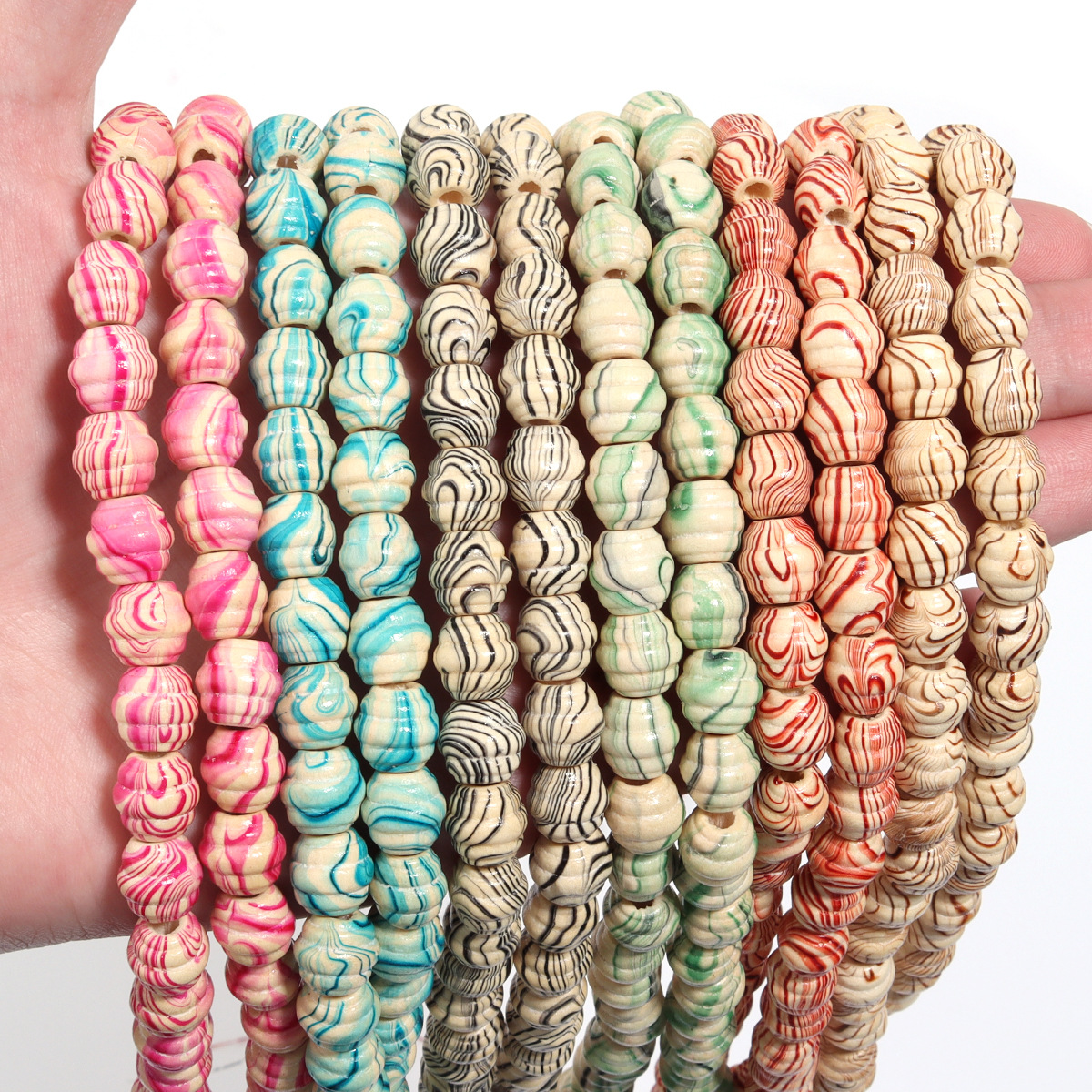 20g Weight 1 Piece Wood Thread DIY Jewelry Accessories Beads