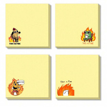 W 66928 Cat Pattern Sticky Notes ����������羳��ó