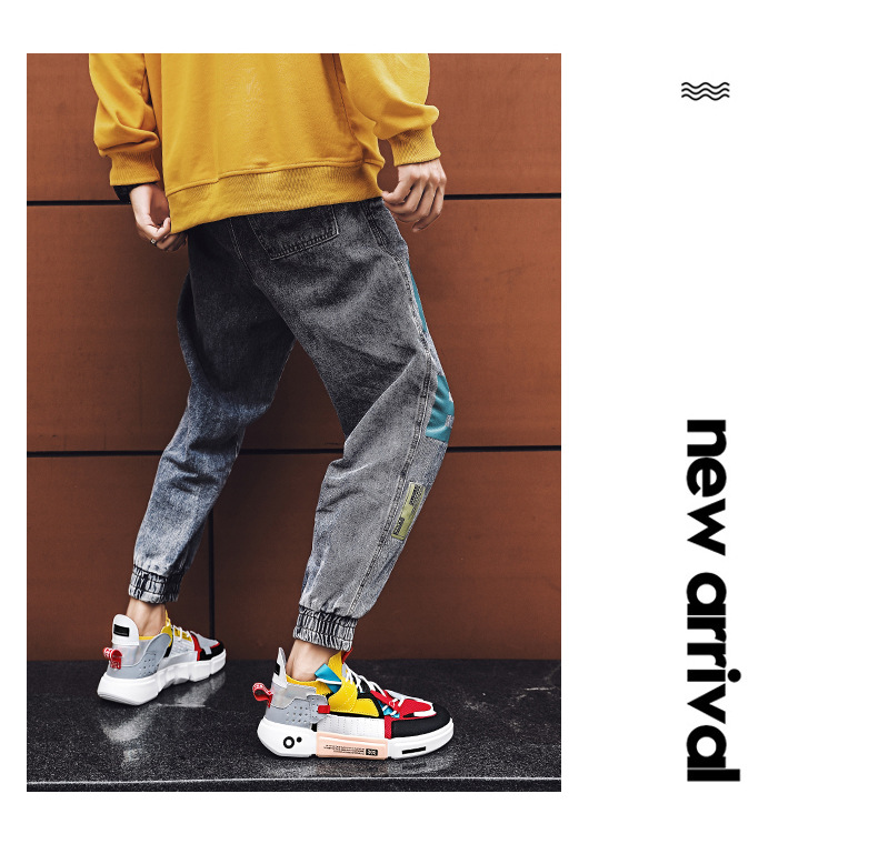 Buty sportowe dla par, duże rozmiary transgraniczne buty sportowe A J, codzienne buty do koszykówki, modne tenisówki transgraniczne, modne buty męskie i damskie_voghion.com