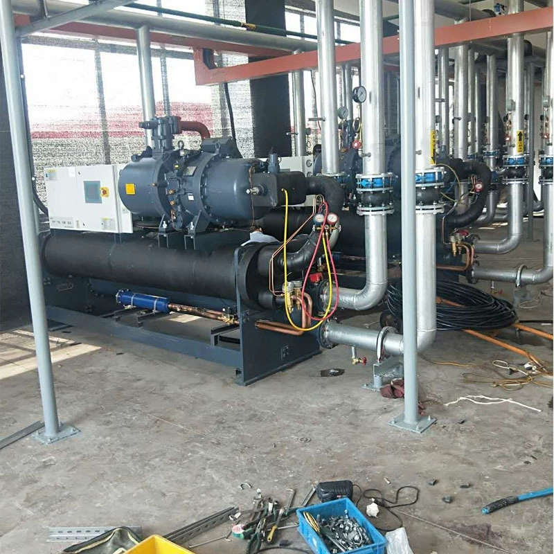 Профессиональное обслуживание винтовых и центробежных водоохладителей, ремонт систем управления и капитальный ремонт компрессоров.