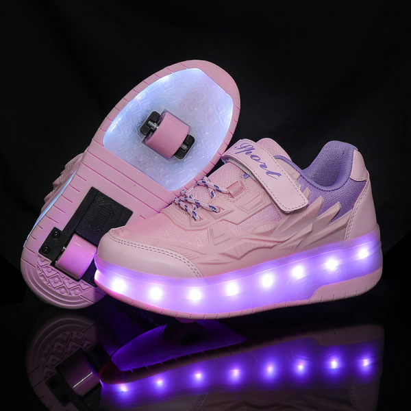 dual wheel children's comfortable footwear for adults