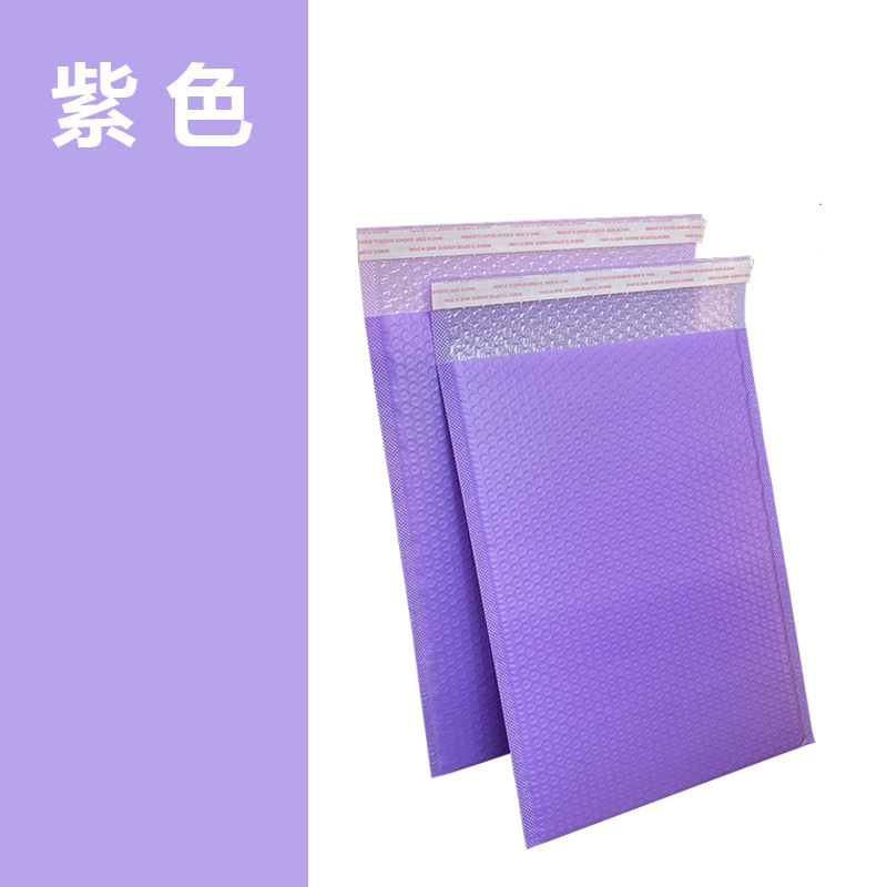 Bolsas de espuma de película coextrudida espesa negra en stock bolsas de espuma rosa bolsas de embalaje de comercio electrónico envío bolsas de espuma personalizadas