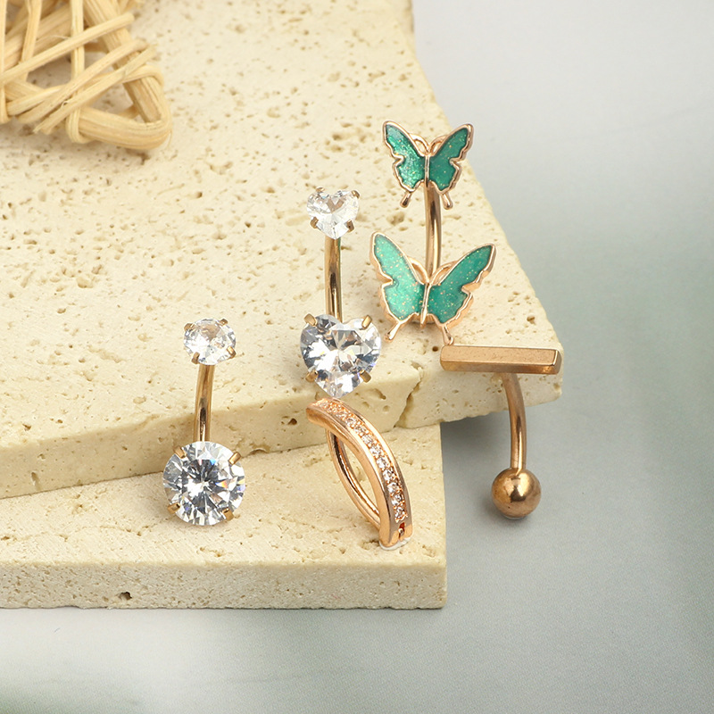 Pointed titanium steel lip stud product view