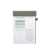 Green English Planner