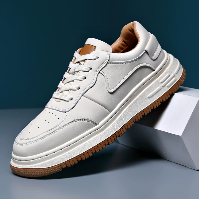 Мужские кроссовки 2024, новые весенние туфли, Мужская модная обувь, универсальная повседневная мужская обувь, белые туфли, мужские