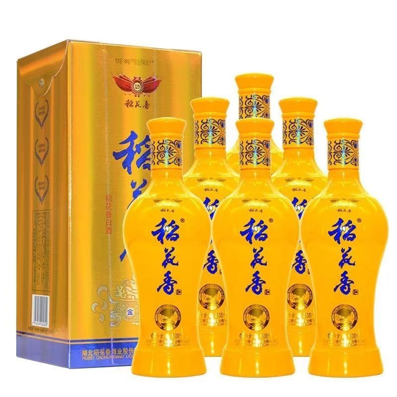 フルケース6本入り稲花香金品酒42度純食糧500ml正品白酒金品稲花香酒|undefined