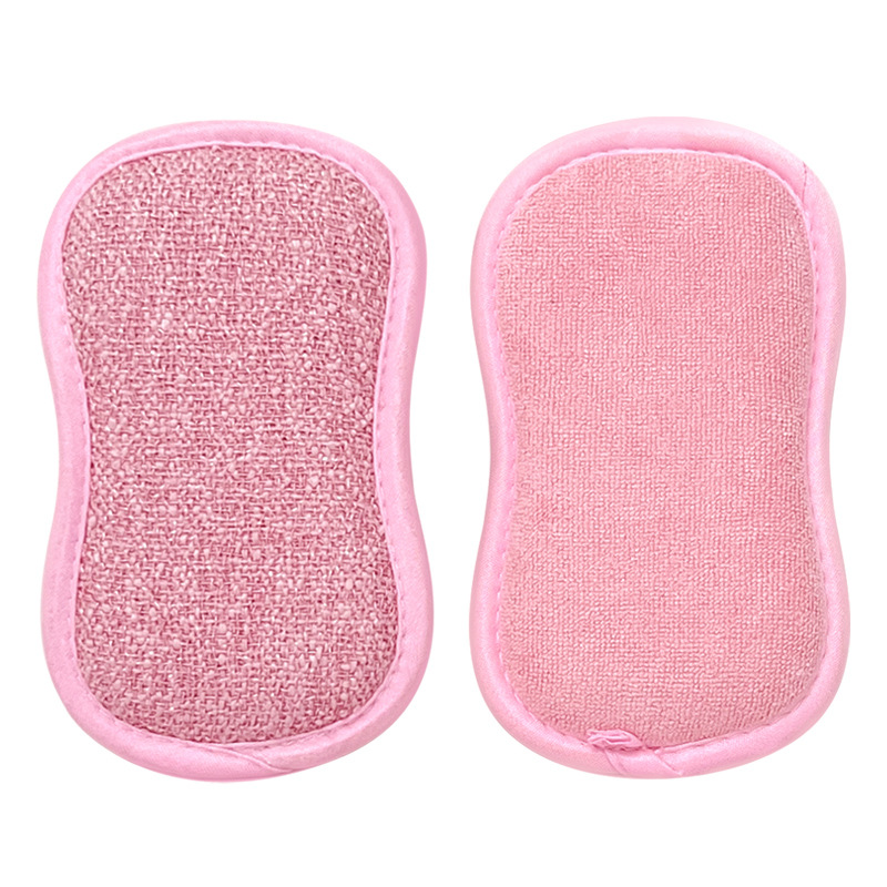 Esponja para lavar platos de microfibra, toallitas de cocina de doble cara, toallitas de cocina absorbentes, cepillo de platos, olla, toallita de esponja, toallita mágica