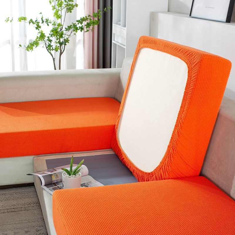 Elástico sombrero de baño tipo sofá cubierta cubierta todo incluido reposacabezas cubierta tela simple cojín de esponja