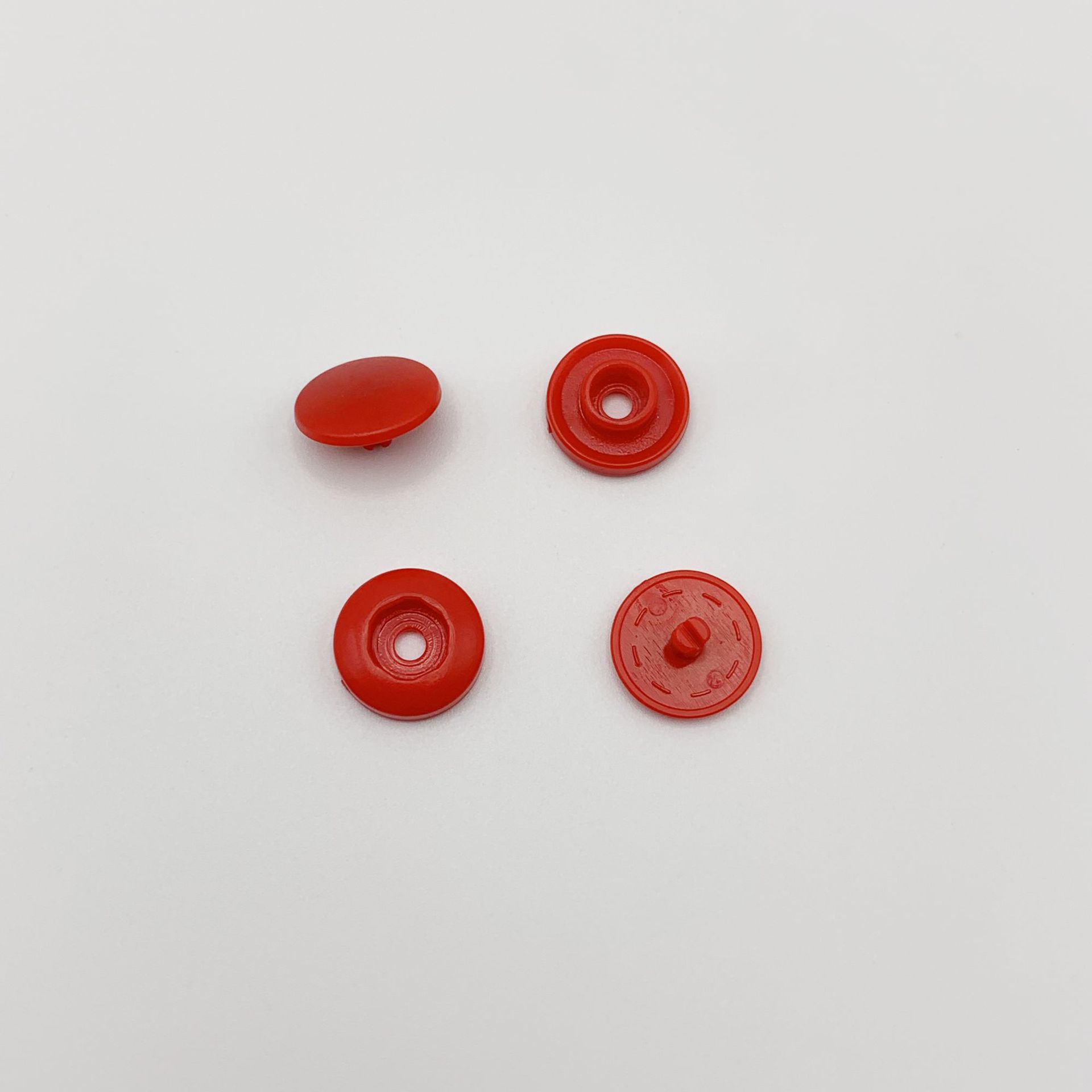 Botón de plástico de cuatro cierre de color sin herramientas botón de resina botón de mujer accesorios de botón de ropa de bebé