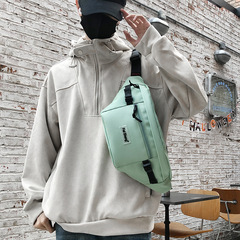 Men's Chest Bag, Japanese-Style Instagram-Inspired Harajuku-Style Crossbody Bag, Casual All-Match Workwear Single-Shoulder Bag, Trendy Brand Student & Couple Waist Pack