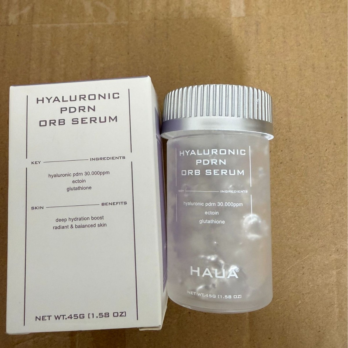Ácido hialurónico PDRN Esencia de Películas Ácido hialurónico PDRN Facial Serum