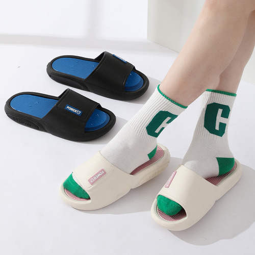Thick-soled sandals for women in summer, non-slip for indoor and outdoor wear, home soft-soled couples chao large size slippers for men wholesale