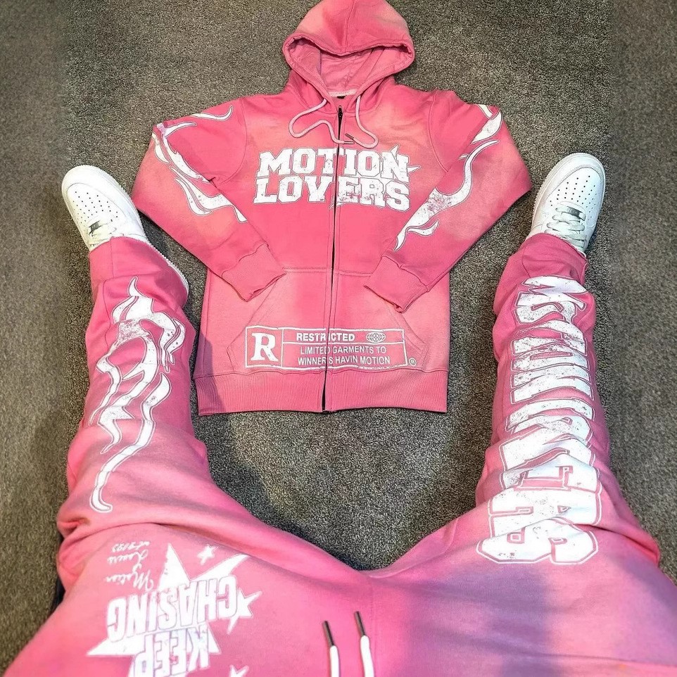 Retro hoody with zipper
