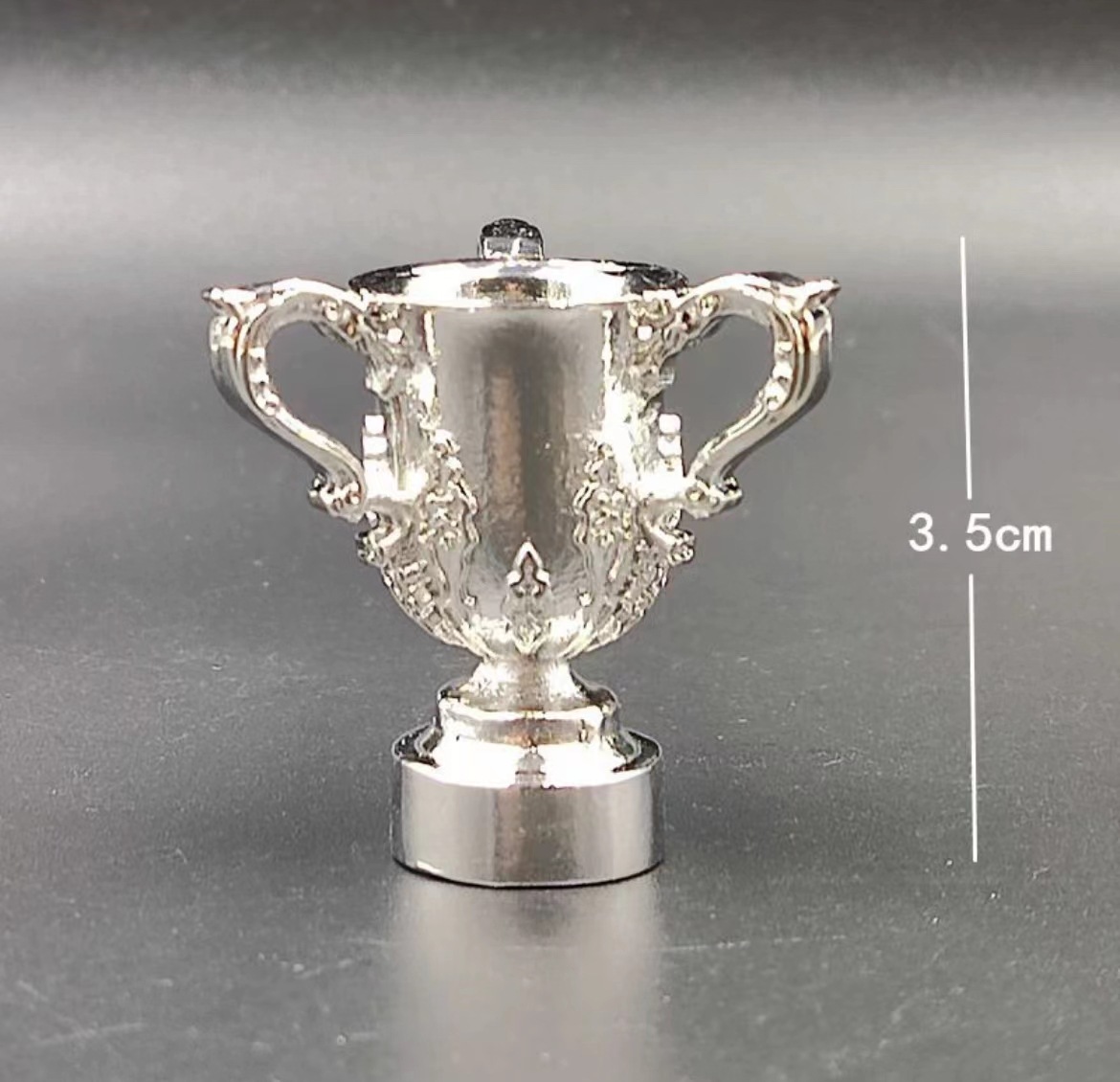 Trofeo de la Liga de Super Campeones en inglés mundial, llavero de trofeo de Metal de baloncesto, colgante, adorno conmemorativo para fanáticos del fútbol