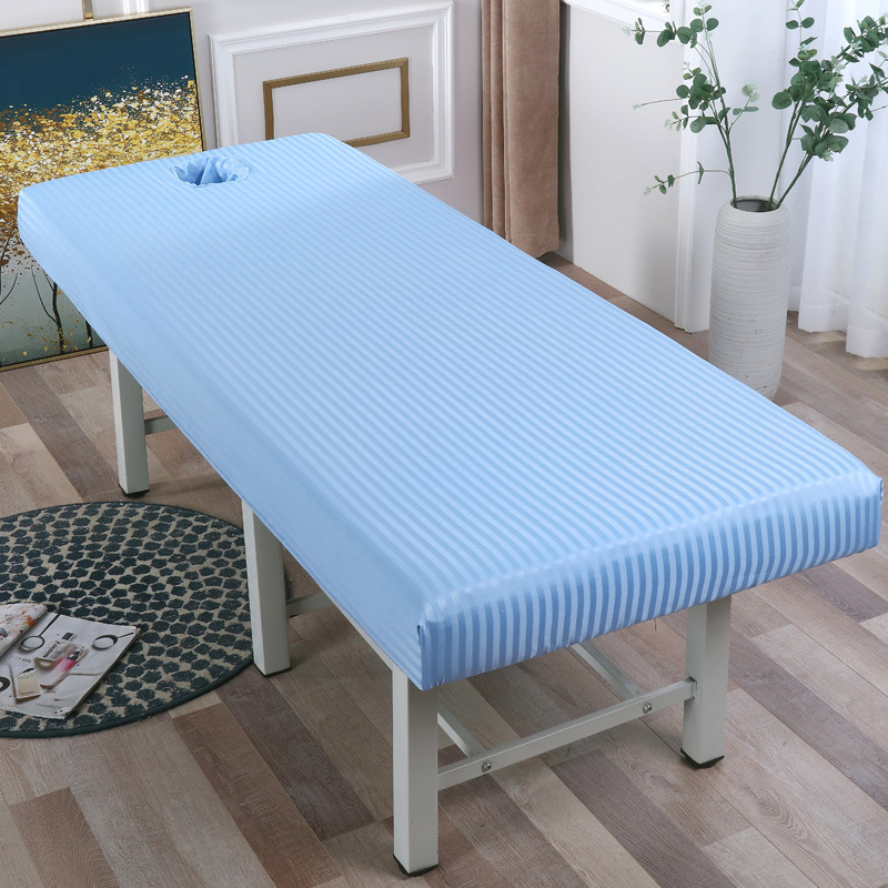 Manufacturer Wholesale Beauty Bed Bed Sheets with Holes and a Whole Circle Elastic Band Bed Sheets, Easy to Wash and Dry, Massage Bed Cover