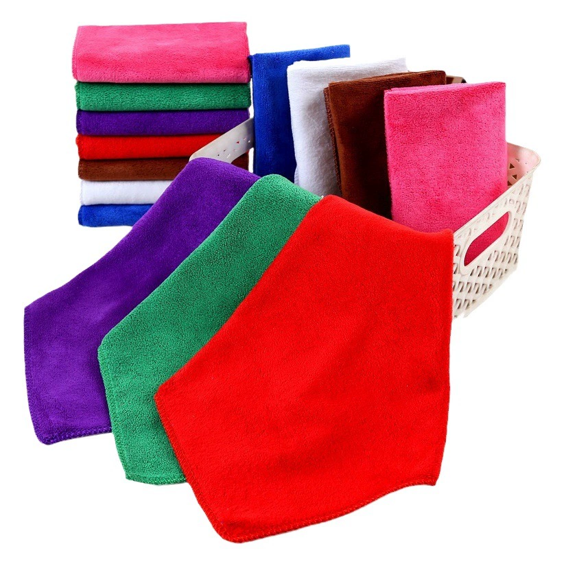 400 г 30*30 толстое кухонное полотенце для рук полотенце из микрофибры впитывающее квадратное полотенце оптом чистящая ткань