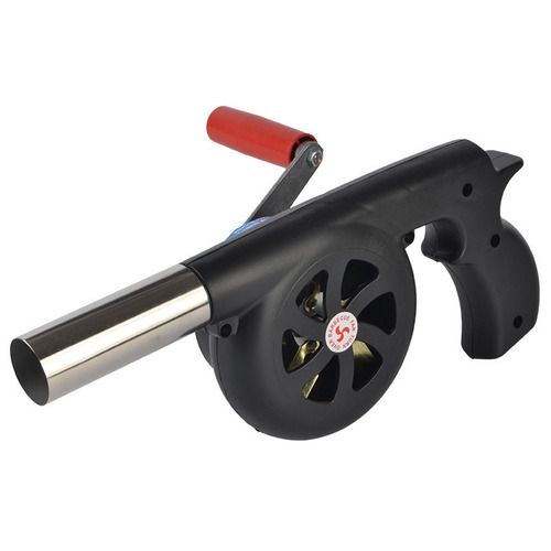 PK7J Outdoor Hand-Crank Ignition Fan Manual BBQ Camping Fire Starting Tool Portable Charcoal Blower