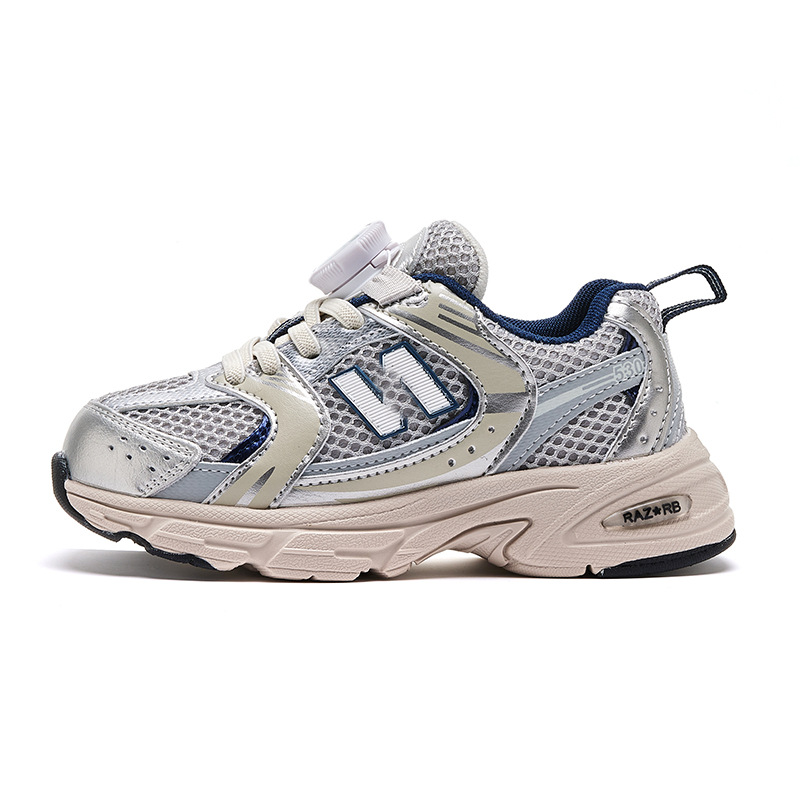 Summer Mesh Girl Torre Shoes Swivel Buckle Children's sneaker Comfortable Breathable Boys Casual Running Shoes Wholesale