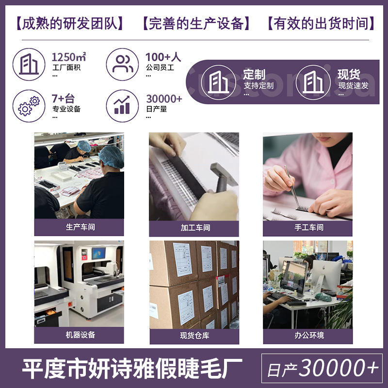 免胶假睫毛大容量大花卷睫毛狐系自粘苏妲己太阳花漫画睫毛批发|undefined