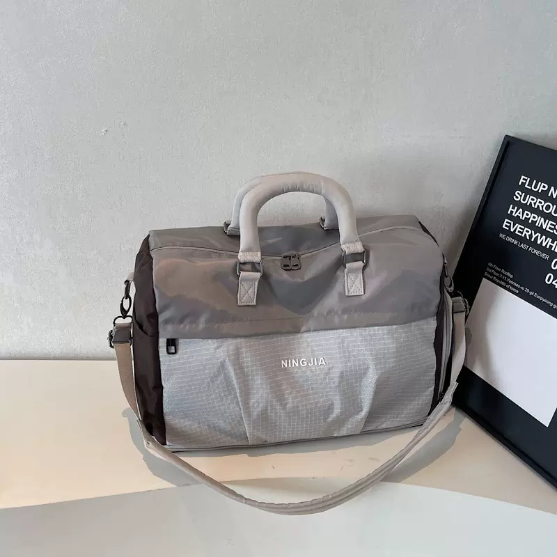 亚马逊短途行李袋旅行包运动休闲健身包女跨境外贸游泳训练斜挎包