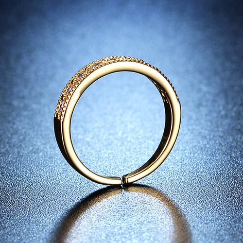 Korean Micro-set Ring for Women: Unique Design, Fashionable, Personal, Instagram Trendy, Versatile Index Finger Ring, Simple, Cool Style