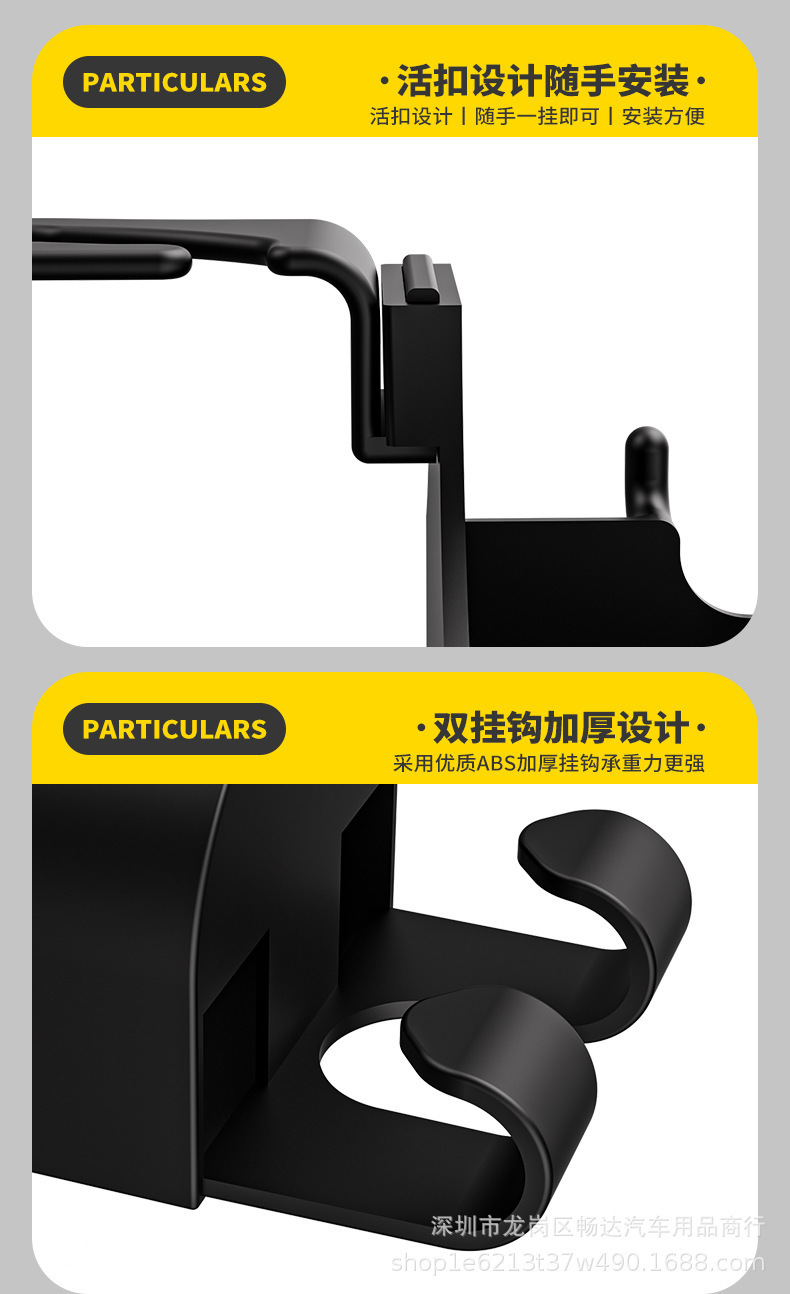 Car-Mounted Drink Holder, Multifunctional Car Window Back Seat Hanging Ashtray Holder, In-Car Cup Holder, Car Storage Box