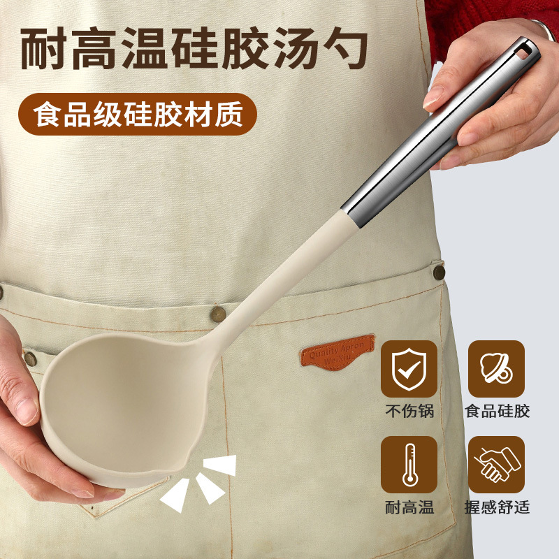 Silicone doméstico cabello combinación de cocina cocina resistente a altas temperaturas cocina cocina cocina al por mayor de grado alimenticio