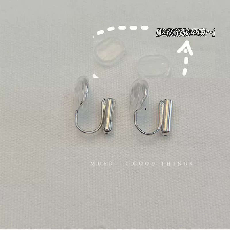 Аксессуар, серьги из нержавеющей стали, 2 карата