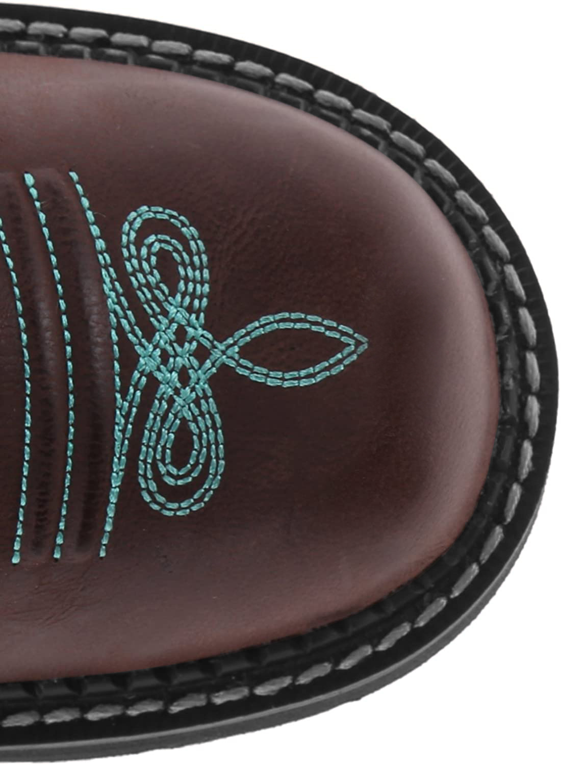 Vyšívané kovbojské boty Podzimní a zimní kožené boty Dámské kozačky do půli lýtek_voghion.com