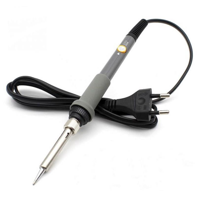 Transfronterizo 10 Unid termostato eléctrico de soldadura de hierro traje de soldadura térmica interna herramienta de soldadura de la pluma Europea y Americana Estándar de colofonia Alambre de estaño Gris