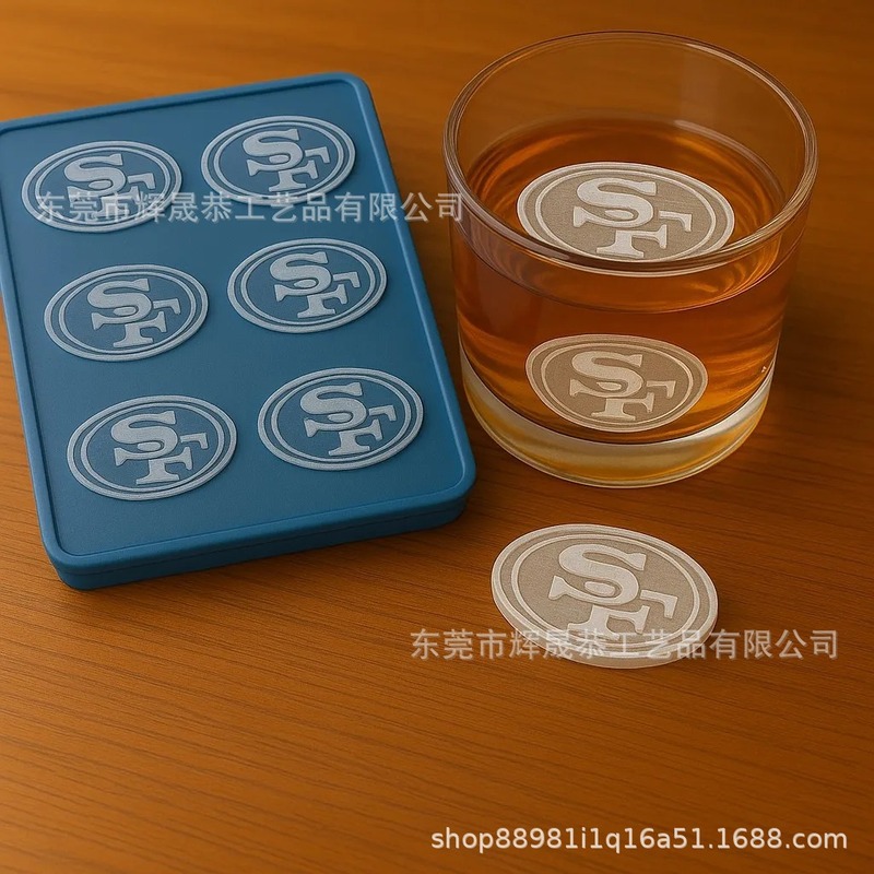 国境を越えた新しいサッカーチームSilicone Ice Moldサッカーチームのシリコン氷型|undefined
