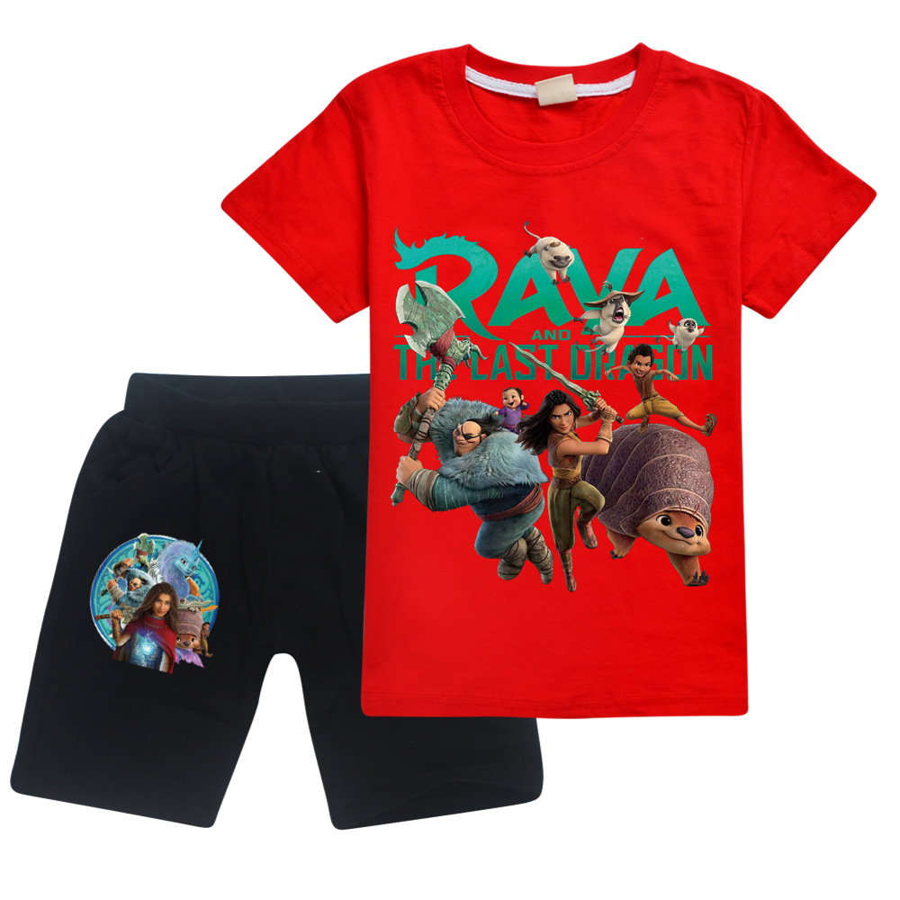 Raya And The Last Dragon Girls Boys T Shirts Summer Kids Short Sleeve T Shirts Shorts Outfits Children S Sweatshirts Suit 2 16t Hot Offer C994 Goteborgsaventyrscenter